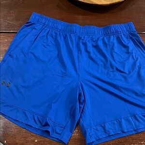 Under Armour Men's Royal Blue Performance Training Shorts